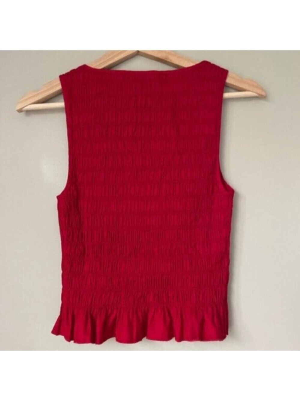 NEW Reformation Laguna Two Piece Matching Midi Skirt Set Lipstick Red US 2 UK 4 - Picture 11 of 14